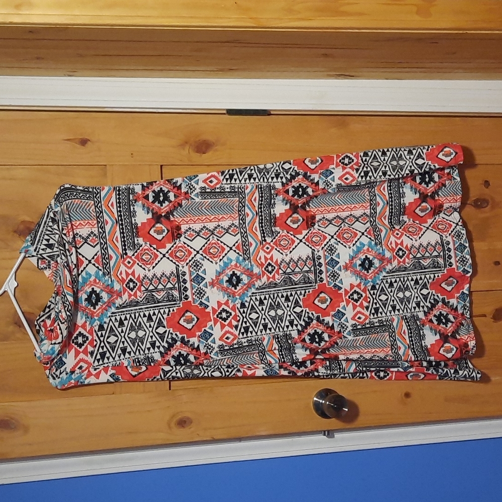Rue 21 maxi skirt printed